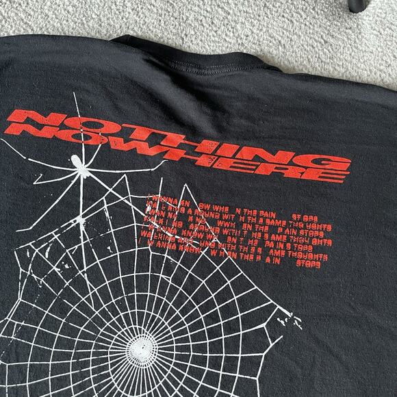 Nothing Nowhere Shirt Mens 2XL Long Sleeve Tour Merch Hip Hop Emo Rap 2018 - Picture 5 of 9